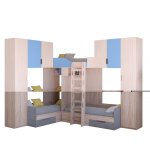 ТРИО/3 Кровать детская 3-х местная, 2-х ярусная 