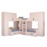 ТРИО/3 Кровать детская 3-х местная, 2-х ярусная 