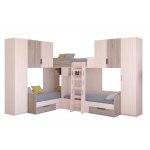 ТРИО/3 Кровать детская 3-х местная, 2-х ярусная 