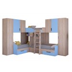 ТРИО/3 Кровать детская 3-х местная, 2-х ярусная 