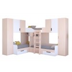 ТРИО/3 Кровать детская 3-х местная, 2-х ярусная 