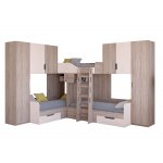 ТРИО/3 Кровать детская 3-х местная, 2-х ярусная 