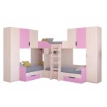 ТРИО/3 Кровать детская 3-х местная, 2-х ярусная 