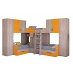 ТРИО/3 Кровать детская 3-х местная, 2-х ярусная 