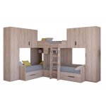 ТРИО/3 Кровать детская 3-х местная, 2-х ярусная 