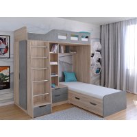 АСТРА-4 Кровать детская 2-х ярусная (левая/правая)