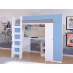 АСТРА 10 Кровать-чердак детский 80*195 (левая/правая)