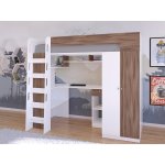 АСТРА 10 Кровать-чердак детский 80*195 (левая/правая)