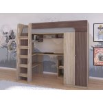 АСТРА 10 Кровать-чердак детский 80*195 (левая/правая)