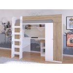 АСТРА 10 Кровать-чердак детский 80*195 (левая/правая)