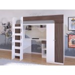 АСТРА 10 Кровать-чердак детский 80*195 (левая/правая)