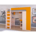 АСТРА 10 Кровать-чердак детский 80*195 (левая/правая)