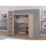 АСТРА 10 Кровать-чердак детский 80*195 (левая/правая)