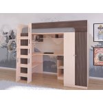 АСТРА 10 Кровать-чердак детский 80*195 (левая/правая)