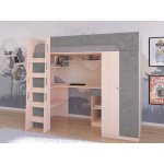 АСТРА 10 Кровать-чердак детский 80*195 (левая/правая)