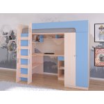 АСТРА 10 Кровать-чердак детский 80*195 (левая/правая)