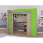 АСТРА 10 Кровать-чердак детский 80*195 (левая/правая)