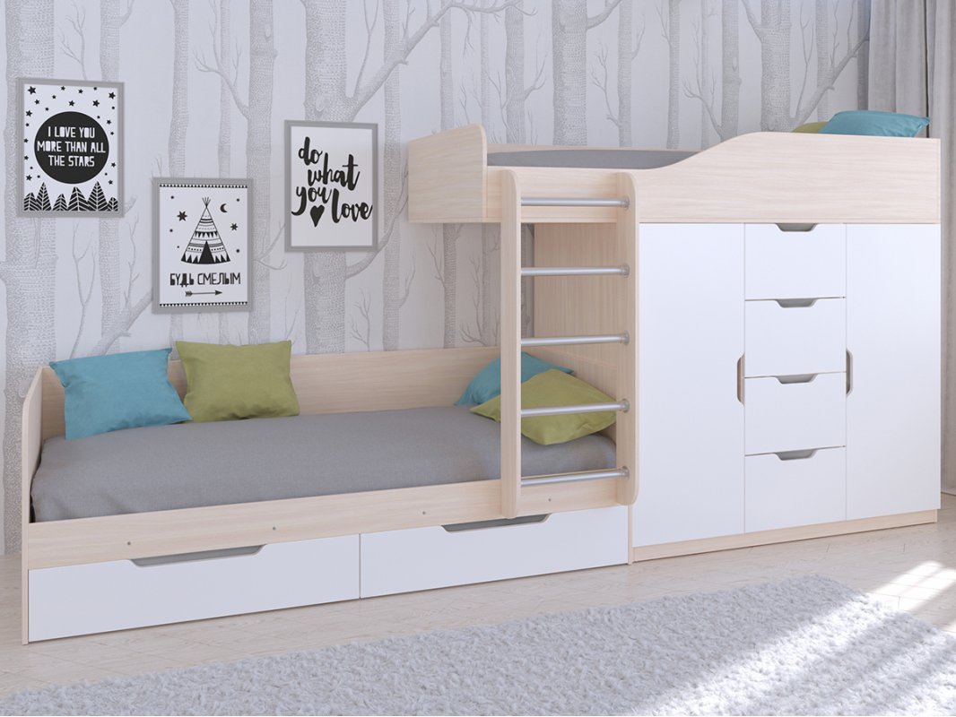 АСТРА-6 Кровать детская 2-х ярусная