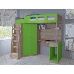 АСТРА-7 Кровать-чердак детская (левая/правая)