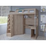 АСТРА-7 Кровать-чердак детская (левая/правая)