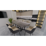 МЕРКУРИ Стол 1,4 (керамогранит)