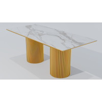 НАОМИ золото Стол 2,0 (керамогранит)