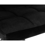 Офисное кресло для персонала DOBRIN TERRY BLACK (черный велюр (MJ9-101))