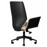 Офисное кресло для руководителей DOBRIN MAXWELL (кремово-черный)