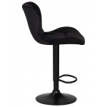 Стул барный DOBRIN BARNY BLACK (черный велюр (MJ9-101))