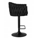 Стул барный DOBRIN LEON (черная ткань (LAR-275-50))
