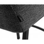 Стул полубарный DOBRIN LUCAS COUNTER (серая ткань (F-22))