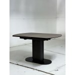 Стол KAI 140 TL-110 поворотная система раскладки, испанская керамика / Темно-серый / Черный, ®DISAUR