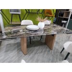 Стол МОЦАРТ 200 AMADEUS POLISHED, керамика / Дуб монтана М-City