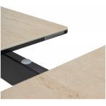 Стол CREMONA 180 TL-142, испанская керамика / черный каркас, ®DISAUR