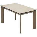 Стол CREMONA 180 KL-105, итальянская керамика/ Тауп, ®DISAUR