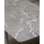 Стол RIVOLI 140 MATT LATTE STONE SOLID CERAMIC / TAUPE, ®DISAUR