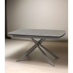 Стол RIVOLI 140 MATT LATTE STONE SOLID CERAMIC / TAUPE, ®DISAUR