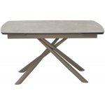 Стол RIVOLI 140 MATT LATTE STONE SOLID CERAMIC / TAUPE, ®DISAUR