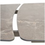 Стол RIVOLI 140 MATT LATTE STONE SOLID CERAMIC / TAUPE, ®DISAUR