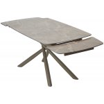Стол RIVOLI 140 MATT LATTE STONE SOLID CERAMIC / TAUPE, ®DISAUR