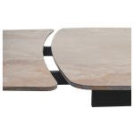 Стол RIVOLI 140 GLOSS AMBER JADE SOLID CERAMIC / BLACK, ®DISAUR