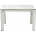 Стол CORNER 120 GLOSS GOLDEN JADE SOLID CERAMIC / WHITE, ®DISAUR