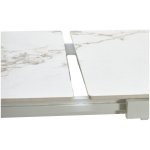 Стол CORNER 120 GLOSS GOLDEN JADE SOLID CERAMIC / WHITE, ®DISAUR
