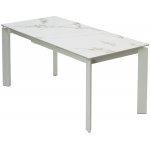 Стол CORNER 120 GLOSS GOLDEN JADE SOLID CERAMIC / WHITE, ®DISAUR