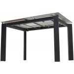 Стол CORNER 120 GLOSS AMBER JADE SOLID CERAMIC / BLACK, ®DISAUR