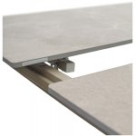 Стол CORNER 120 MATT LATTE STONE SOLID CERAMIC / TAUPE, ®DISAUR