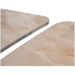 Стол ALATRI 120 GLOSS AMBER JADE SOLID CERAMIC / BLACK, ®DISAUR