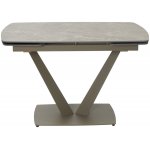 Стол ALATRI 120 MATT LATTE STONE SOLID CERAMIC / TAUPE, ®DISAUR