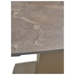 Стол BALDE 120 MATT LATTE STONE SOLID CERAMIC/ TAUPE, ®DISAUR