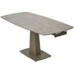 Стол BALDE 120 MATT LATTE STONE SOLID CERAMIC/ TAUPE, ®DISAUR